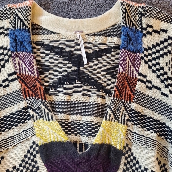 Free People Womens Casual Knit Sweaterdress - Picture 4 of 10